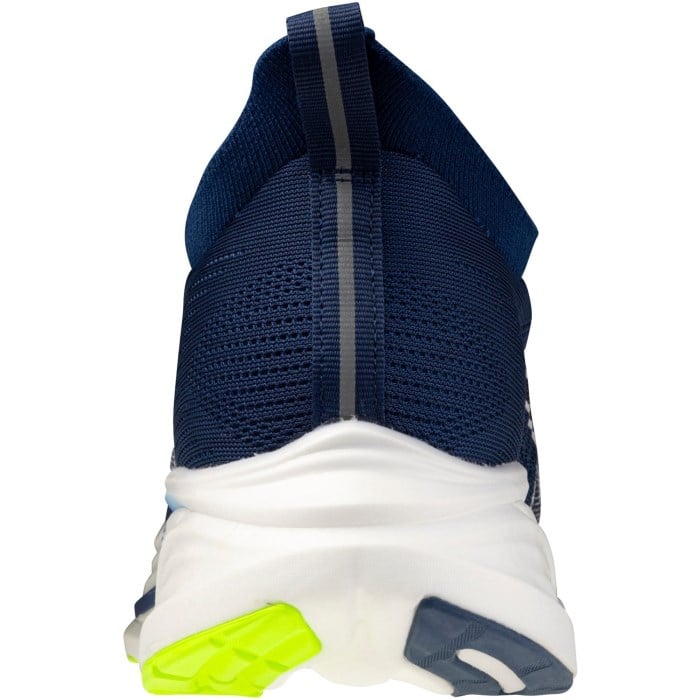 Mizuno Neo Zen 2 - Mens Running Shoes - Estate Blue/White/Lightning Yellow