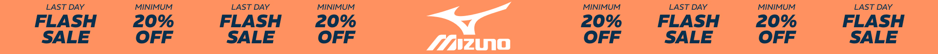 Mizuno Flash Sale