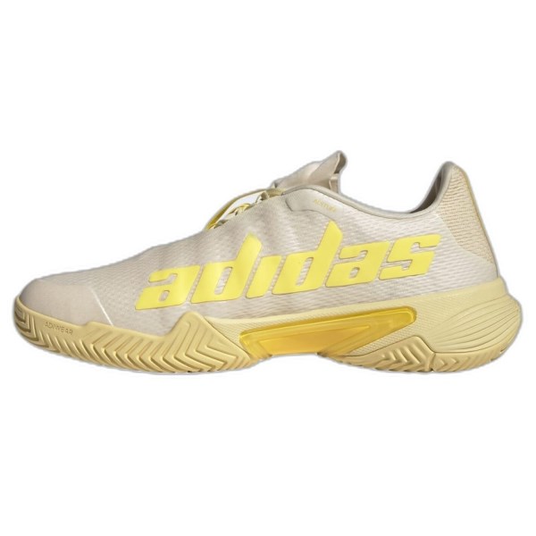 Adidas Barricade - Mens Tennis Shoes - Ecru Tint/Beam Yellow/Almost Yellow