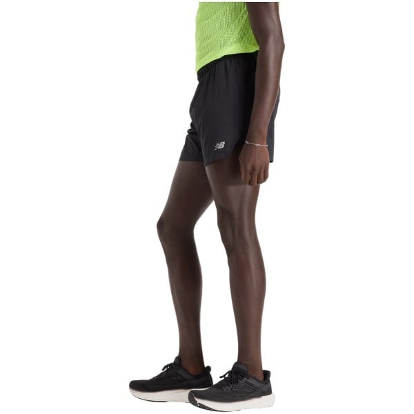 New Balance RC 5 Inch Mens Running Shorts - Black