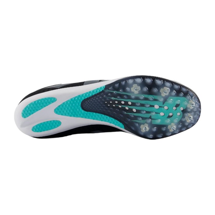 New Balance MD 500 v9 - Mens Middle Distance Track Spikes - Black/Cyber Jade/White