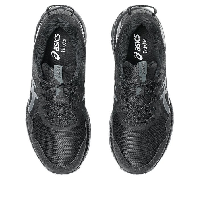 Asics Gel Venture 10 - Womens Trail Running Shoes - Black/Graphite Grey