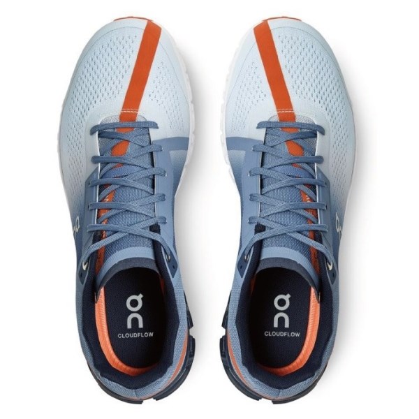 On Cloudflow 3 - Mens Running Shoes - Lake/Flare