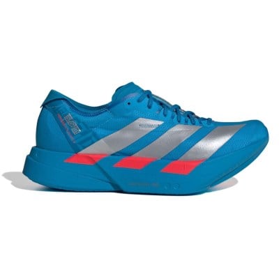 adidas Adizero Adios Pro 4 - Mens Racing Shoes - Solar Blue/Silver Metallic/Lucid Blue