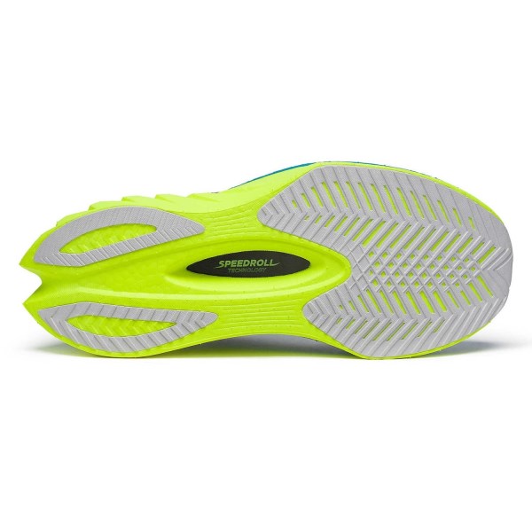 Saucony Endorphin Pro 4 - Womens Road Racing Shoes - Mirage/Citron