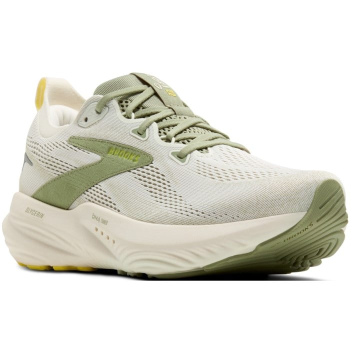 Brooks Glycerin 22 - Mens Running Shoes - Coconut/Tea/Yellow