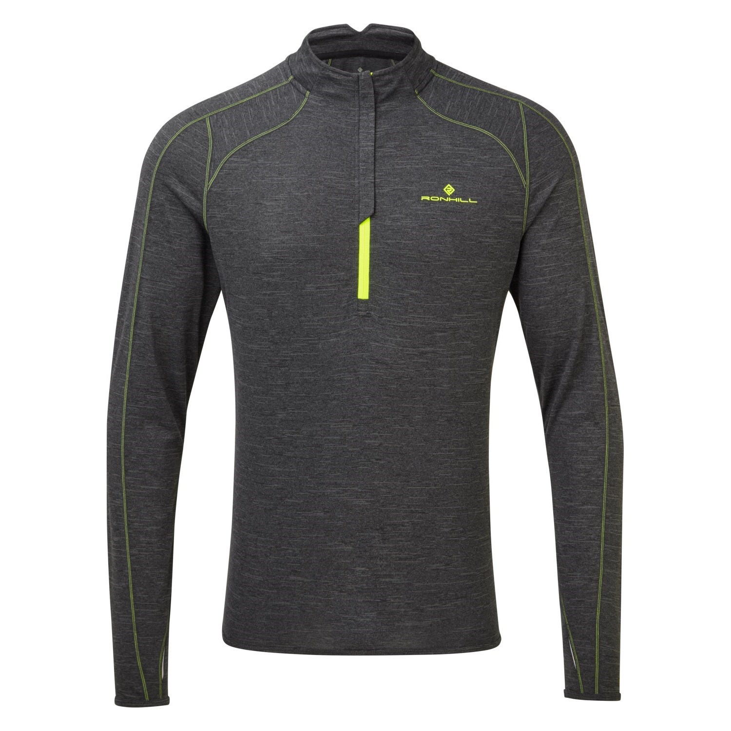 Ronhill Tech 1/2 Zip Mens Thermal Long Sleeve Running T-Shirt