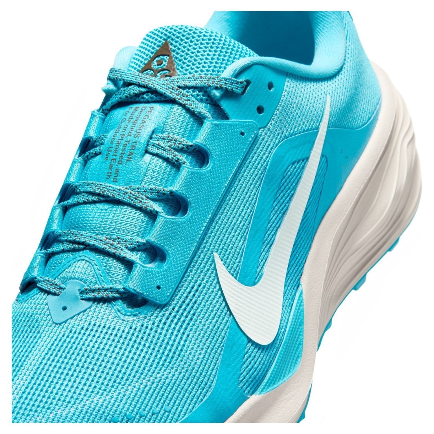 Nike ACG Pegasus Trail - Mens Trail Running Shoes - Baltic Blue/Summit White/Light Orewood Brown
