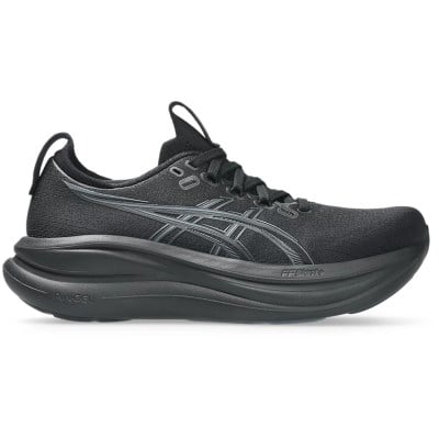 Asics Gel Nimbus 28 - Womens Running Shoes - Black/Graphite Grey