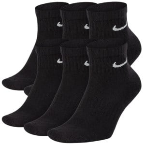 Nike Cushioned Ankle Unisex Training Socks - 6 Pack