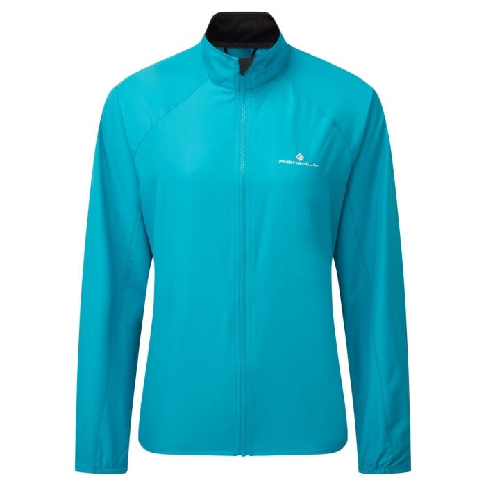 Ronhill Core Womens Running Jacket - Azure / Bright White