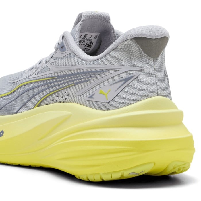Puma MagMax Nitro 2 - Mens Running Shoes - Vibrant Silver/Lux Lime