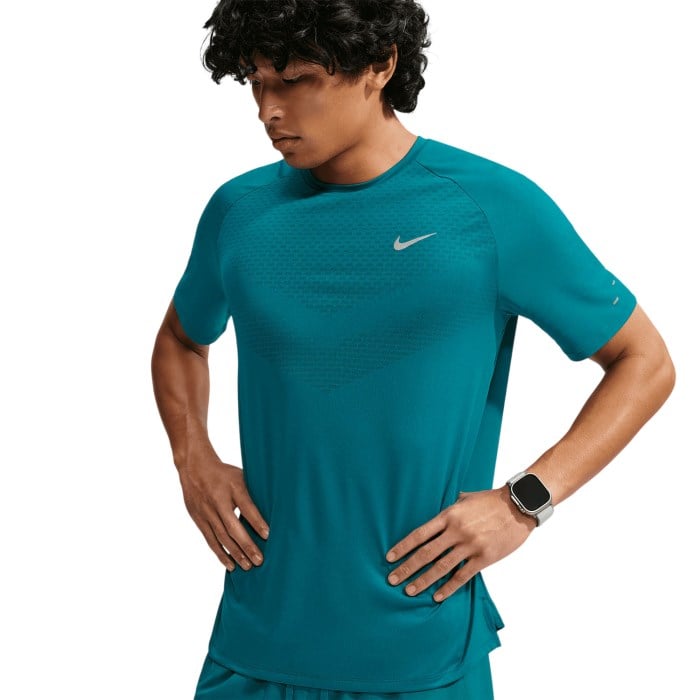 Nike Dri-FIT Stride ADV Running T-Shirt - Mens - Bright Spruce/Reflective Silver - image 4