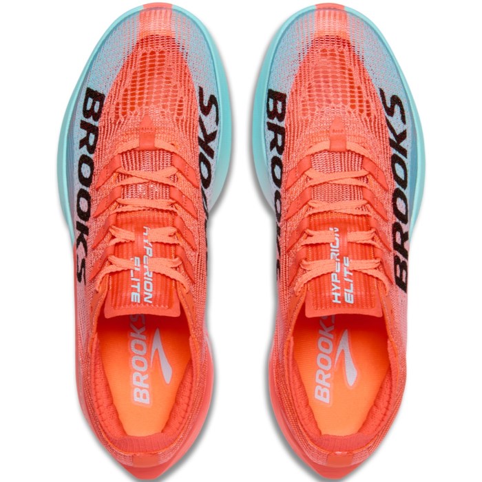 Brooks Hyperion Elite 5 - Unisex Racing Shoes - Pink Clay/Atomizer Blue