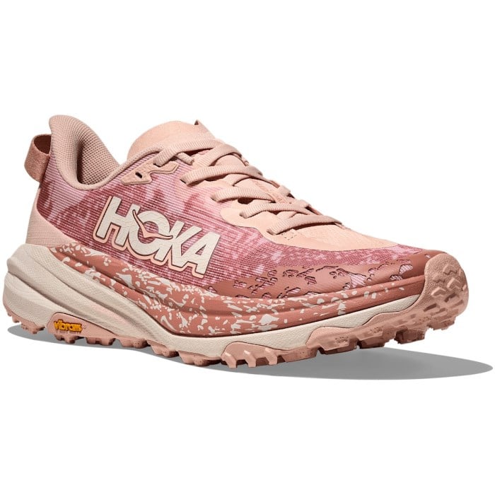 Hoka Speedgoat 6 - Womens Trail Running Shoes - Rose Latte/Blush