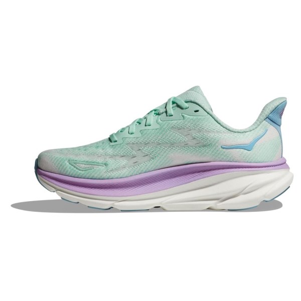Hoka Clifton 9 - Womens Running Shoes - Sunlit Ocean/Lilac Mist