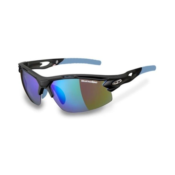 Sunwise Vertex Optics Sports Sunglasses + 3 Lens Sets