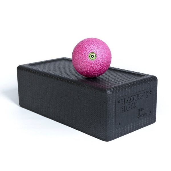 Blackroll Block Set - Mini Foam Roller, Massage Ball & Yoga Block Set