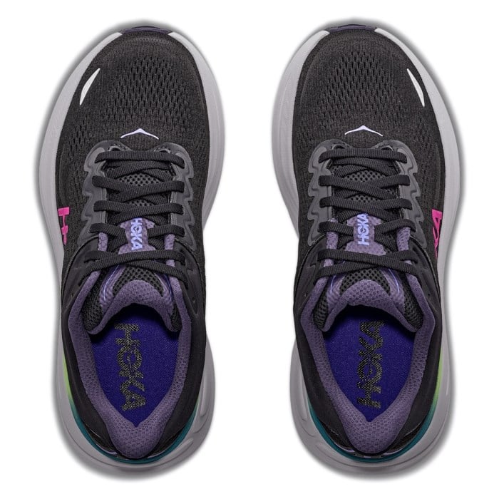 Hoka Bondi 9 - Womens Running Shoes - Black/Neon Dragonfruit - image 4