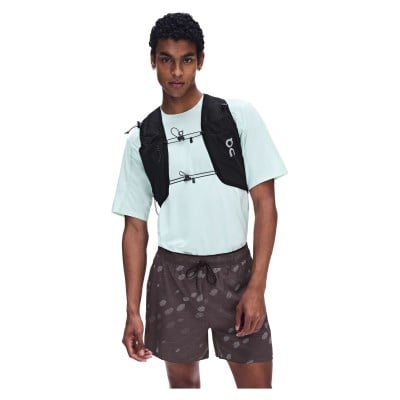On Mens Trail Running Shorts - Mulberry