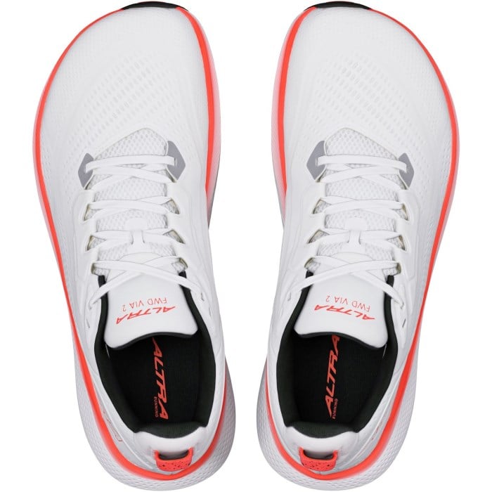 Altra FWD Via 2 - Mens Running Shoes - White/Coral