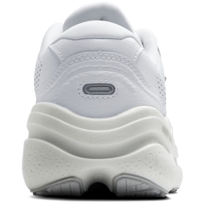 Brooks Ghost Max 2 Leather - Mens Walking Shoes - White/White
