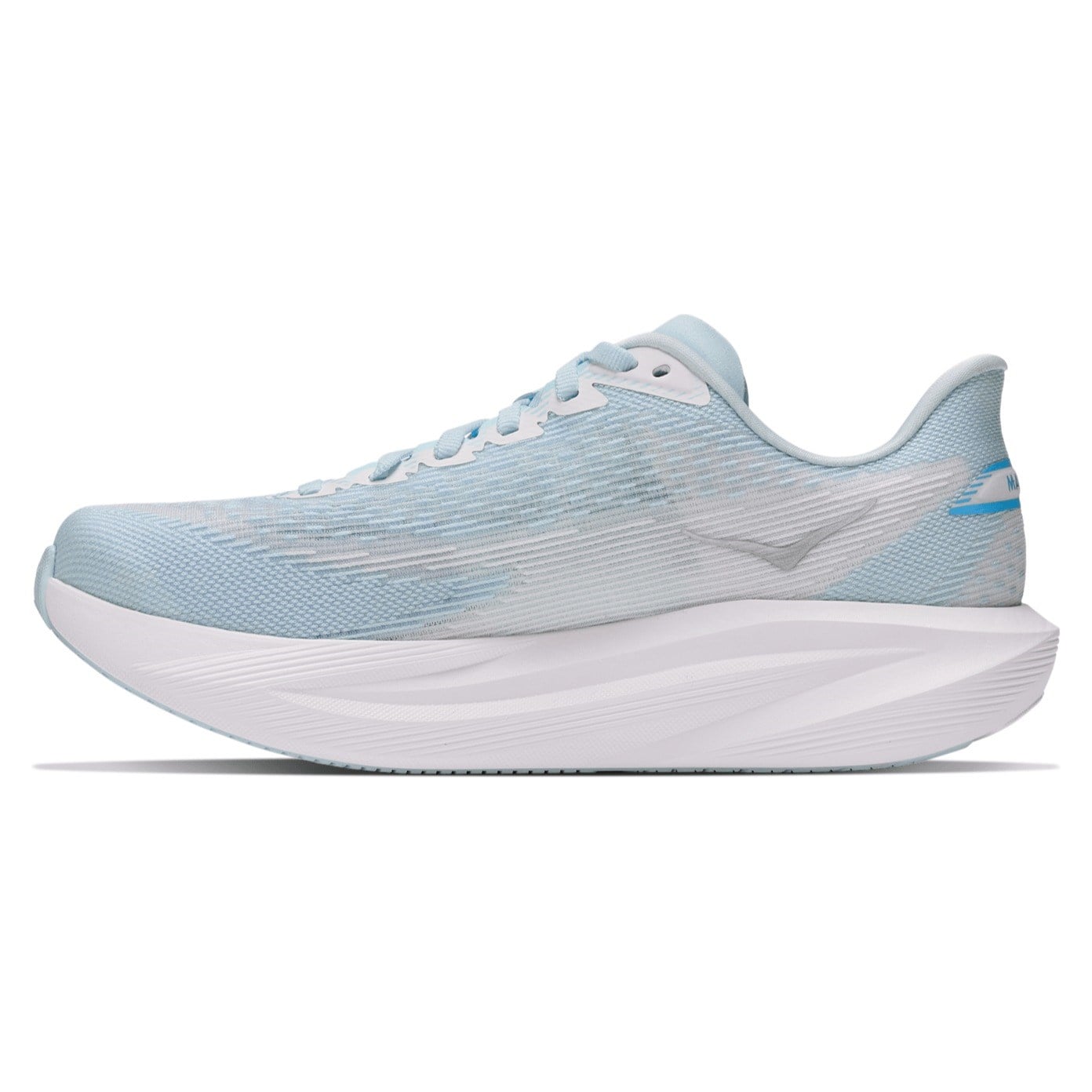 Hoka Mach 7 - Womens Running Shoes - Glimmering Blue/Frost - image 2