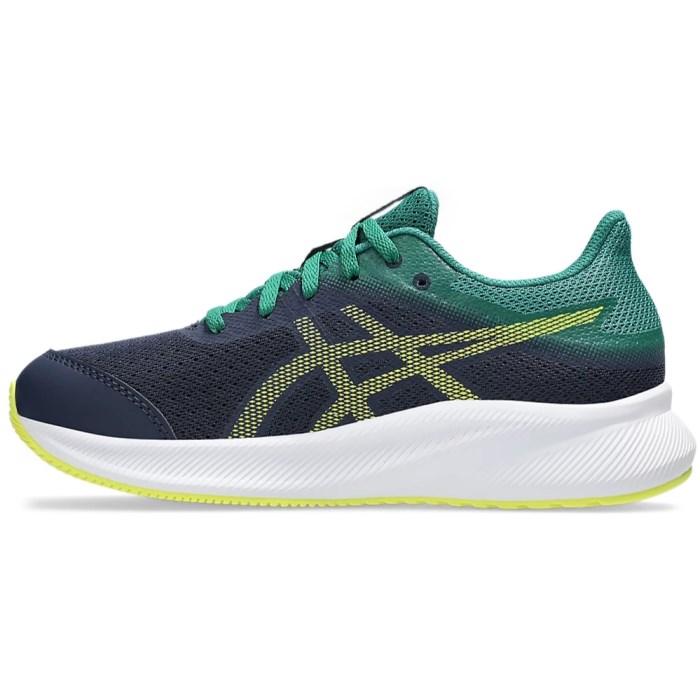 Asics Patriot 13 GS - Kids Running Shoes - Midnight/Citron