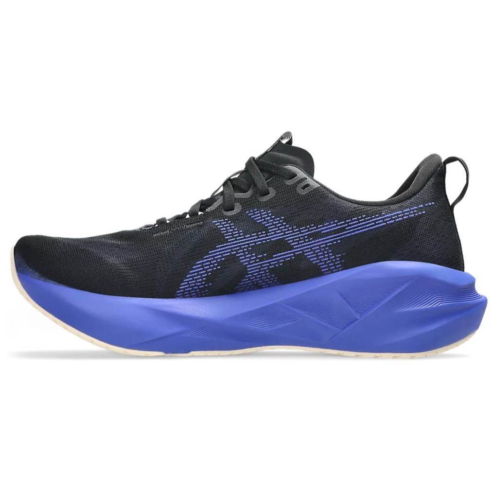 Asics Novablast 5 - Mens Running Shoes - Black/Cobalt Burst