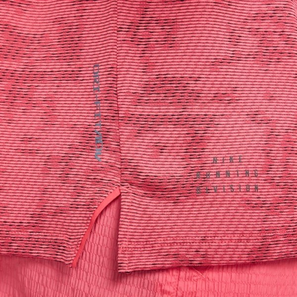 Nike Run Division Dri-Fit ADV Mens Shorts Sleeve Running Top - Aster Pink/Reflective Silver
