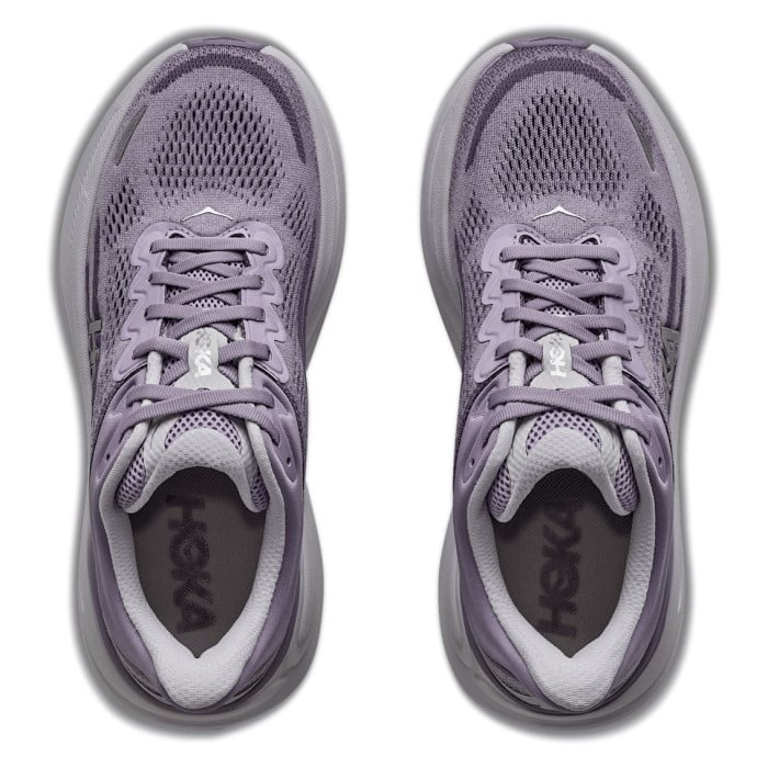 Hoka Bondi 9 - Womens Running Shoes - Mellow Lilac/Purple Fog - image 5