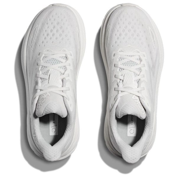 Hoka Clifton 9 - Womens Running Shoes - White/White