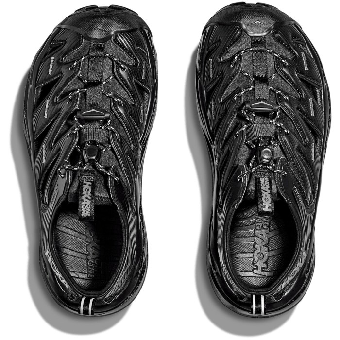 Hoka Hopara - Mens Hiking Sandals - Black/Castlerock