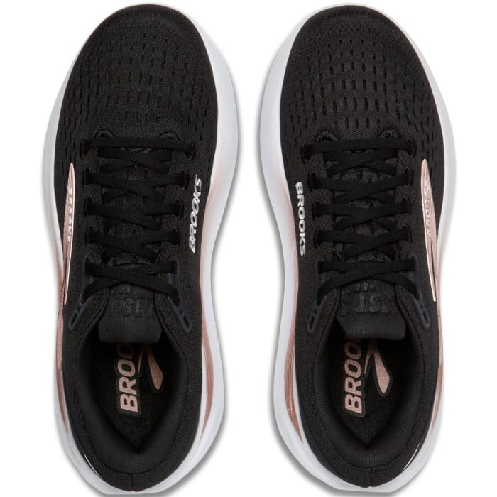 Brooks Ghost Max 3 - Womens Running Shoes - Black/Black/Rose Gold