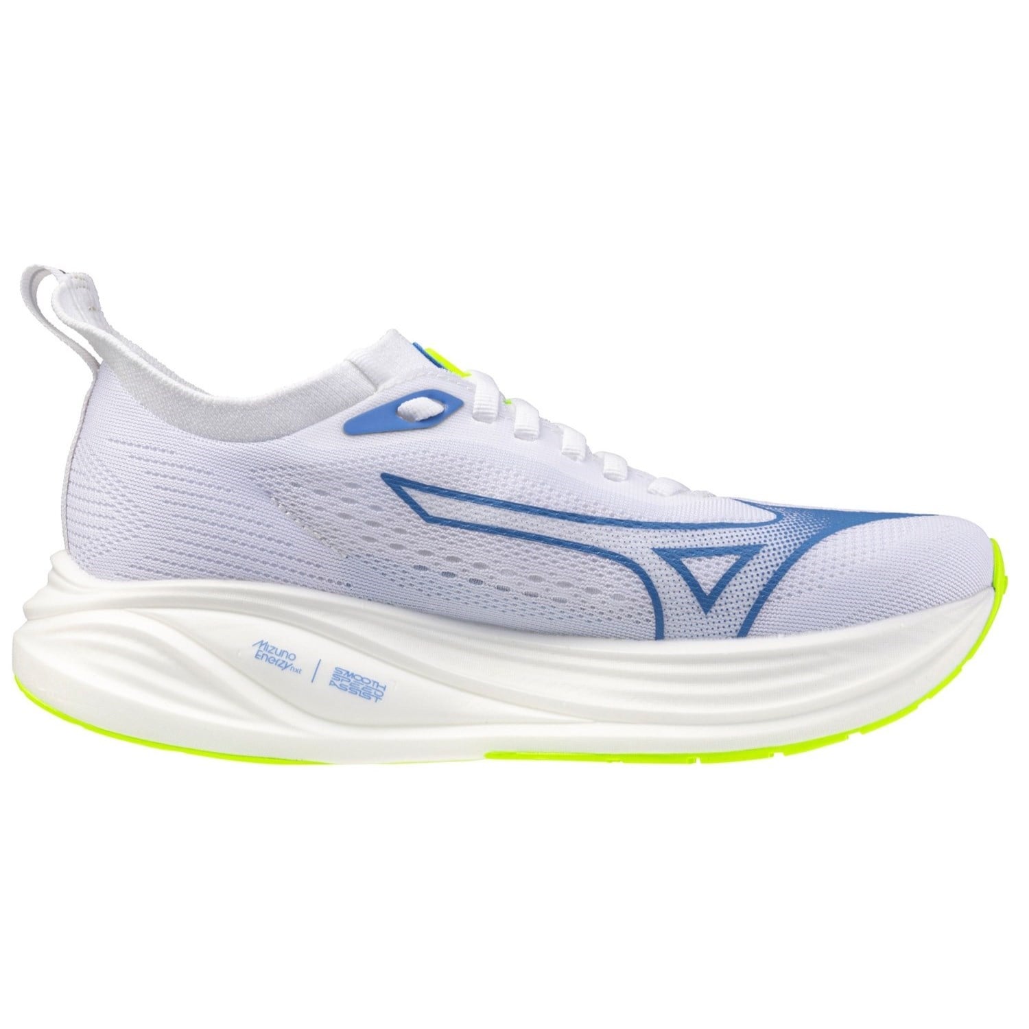 Mizuno Neo Zen 2 - Womens Running Shoes - White/Ultramarine/Lightning Yellow