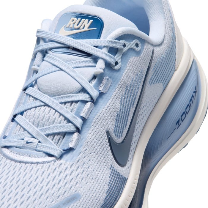 Nike Vomero 18 - Womens Running Shoes - Hydrogen Blue/Mystic Navy-Aluminum - image 8
