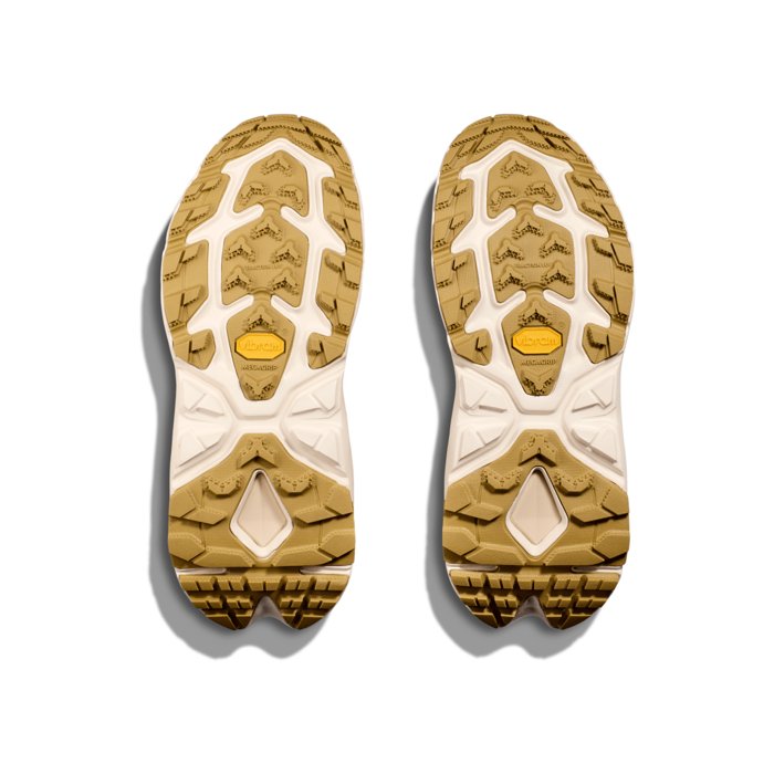 Hoka Kaha 2 Low GTX - Womens Trail Hiking Shoes - Oak/Alabaster