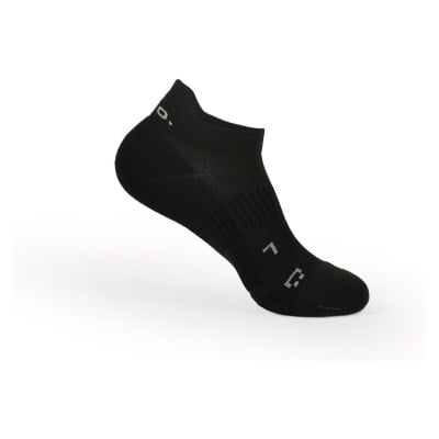 S/Co. Unisex Ankle Running Socks - Jet Black