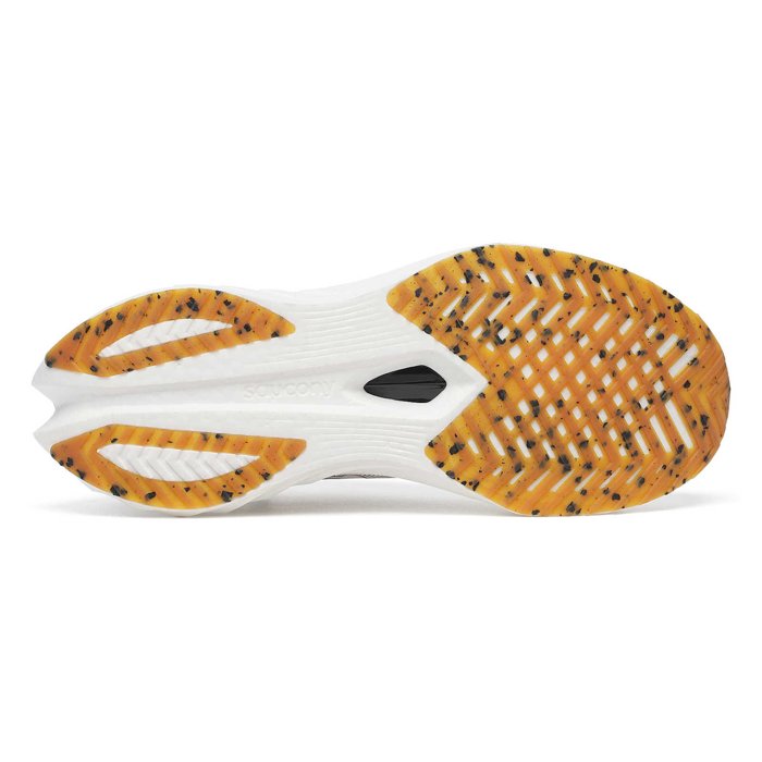 Saucony Endorphin Speed 4 - Mens Running Shoes - White/Gum