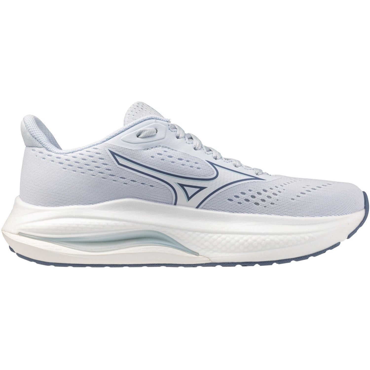 Mizuno Wave Inspire 22 - Womens Running Shoes - Ancient Water/White/Ice Water