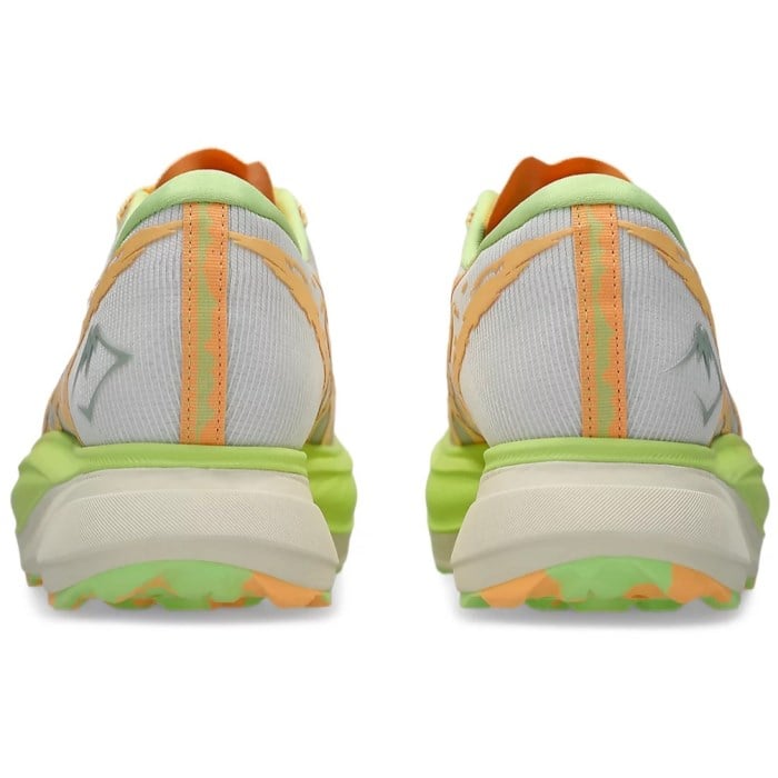 Asics Metafuji Trail - Unisex Trail Running Shoes - Cream/Orange Glow