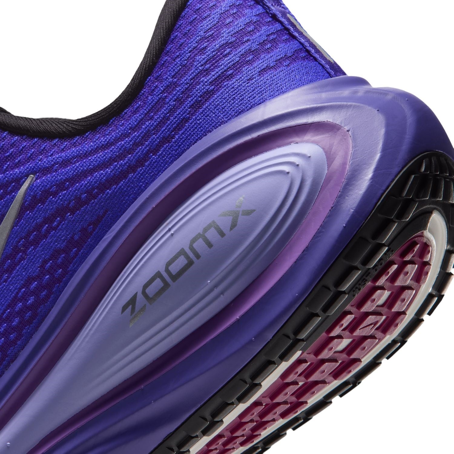 Nike Vomero Plus - Womens Running Shoes - Black/Metallic Silver/Persian Violet - image 9