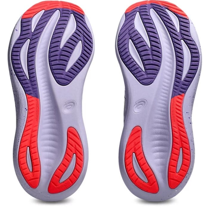 Asics Gel Nimbus 27 Tokyo - Womens Running Shoes - Cream/Edo Purple