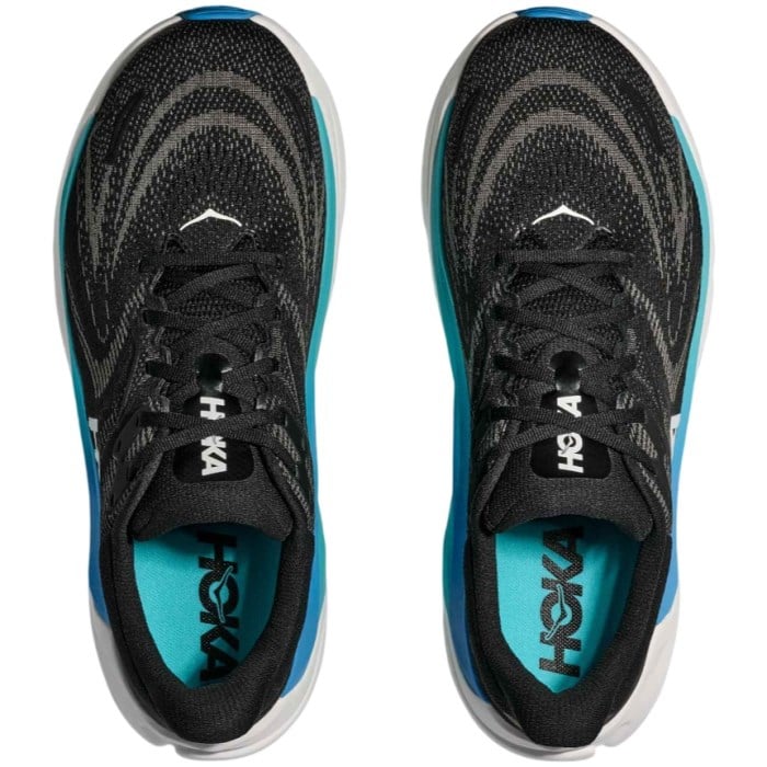 Hoka Arahi 8 - Mens Running Shoes - Black/Skyward Blue