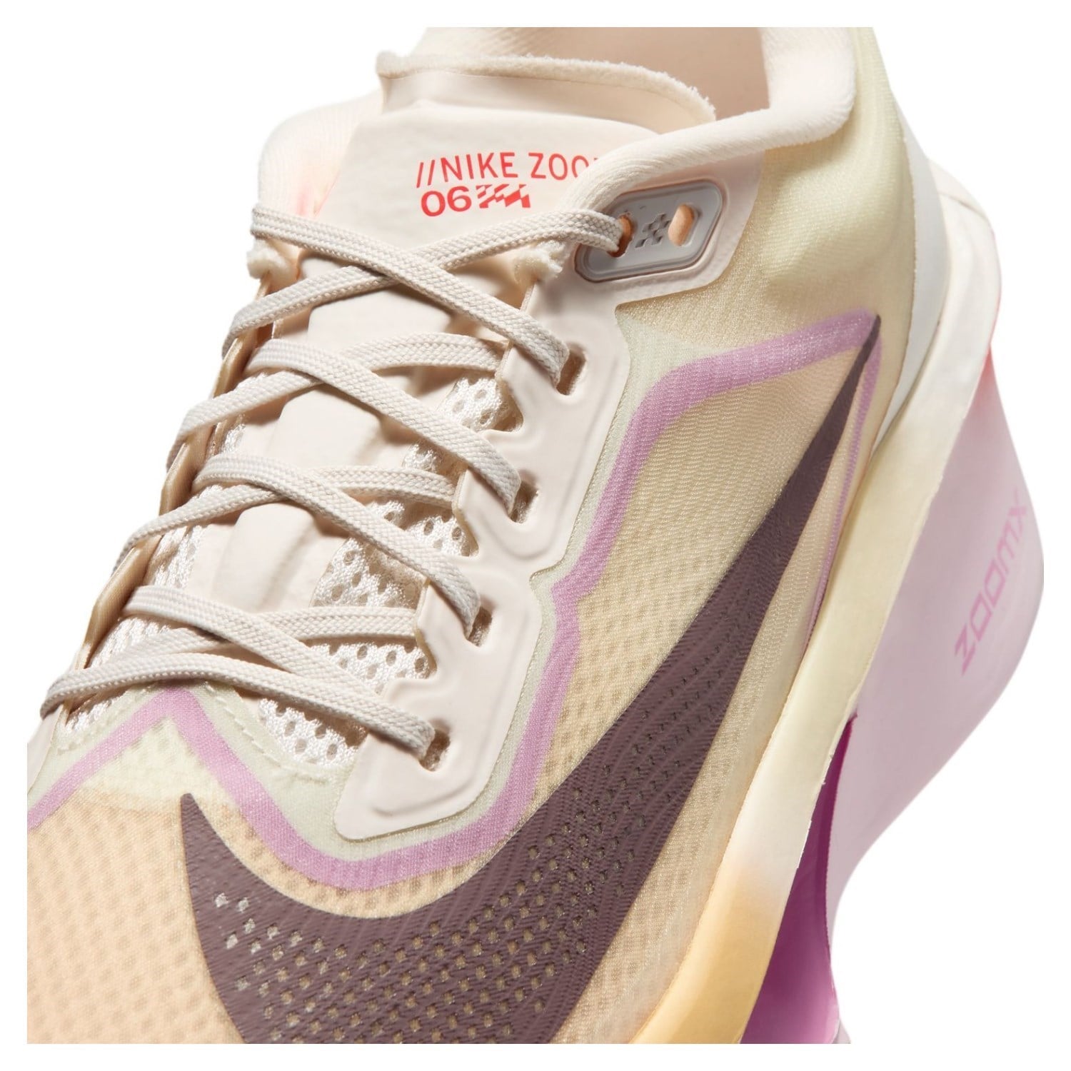 Nike Zoom Fly 6 - Womens Running Shoes - Sail/Tattoo/Light Magenta/Pearl Pink