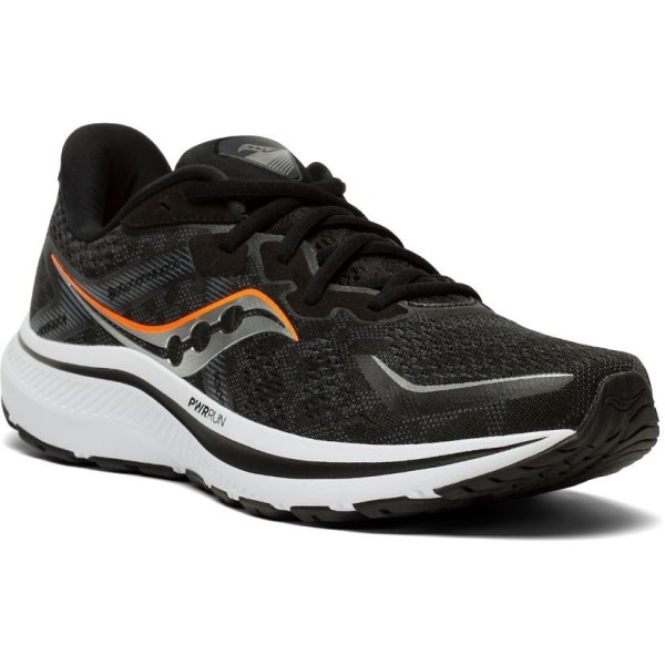 Saucony Omni 20 - Mens Running Shoes - Black/White