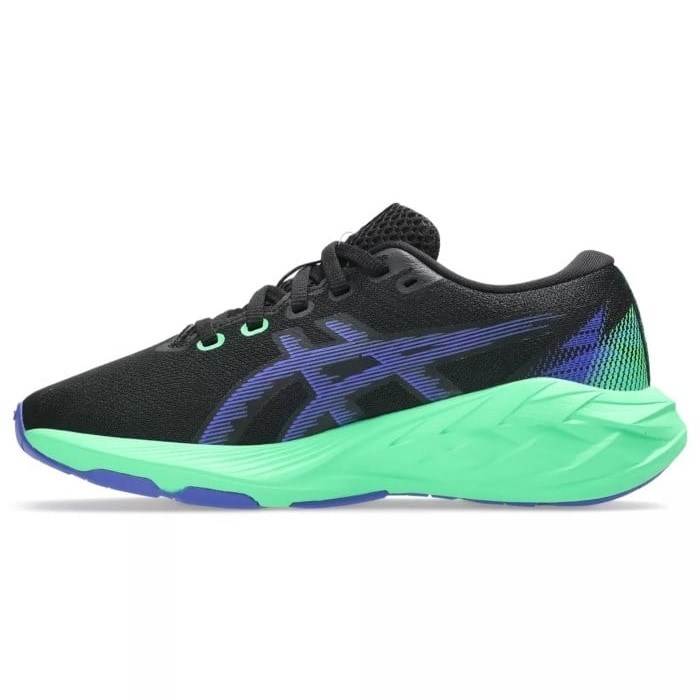 Asics NovaBlast 5 GS - Kids Running Shoes - Black/Cobalt Burst
