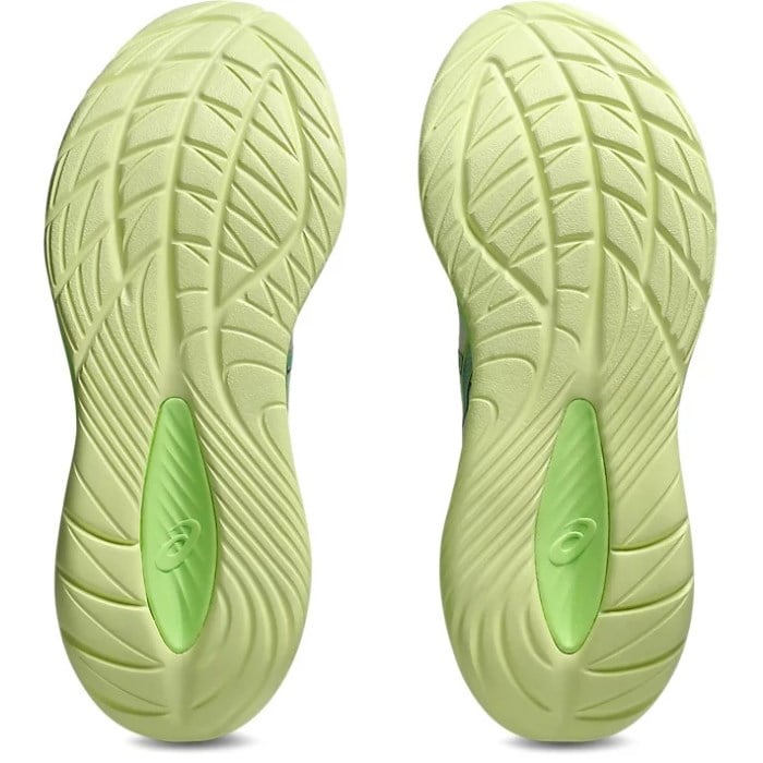 Asics Gel Cumulus 27 - Mens Running Shoes - Birch/Lime Green