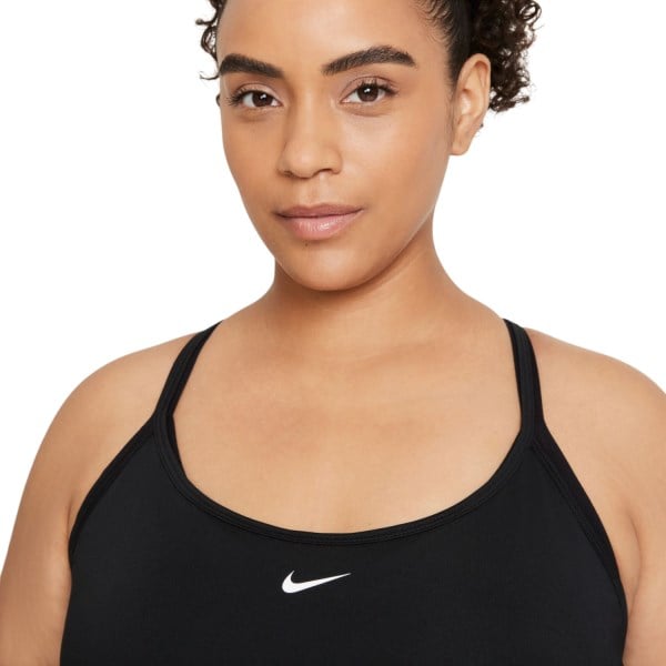 Nike Dri-Fit One Elastika Womens Training Tank Top - Black/White