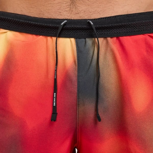 Nike Aeroswift Elite Entry Running Shorts - Mens - Light Lemon Twist/Light Crimson/Black/Black